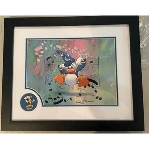 Disney Design Group 200 Philharmagic Walt Disney Donald Duck Lithograph Print